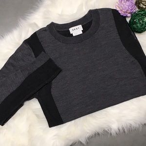 DKNY- Panelled Tunic Sweater